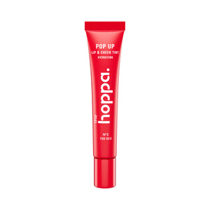 The Hoppa Tint Lips and Cheek 10ml Lip Balm Vivid Red
