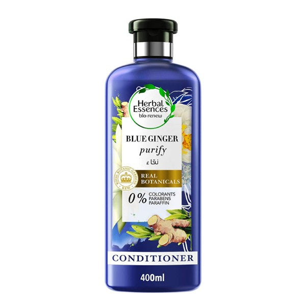Herbal essences hair conditioner 400ml bio renew purify with micellar water and blue ginger