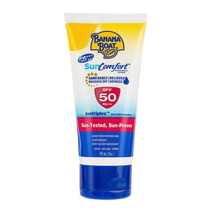 Banana boat sun lotion 90ml spf 50 comfort