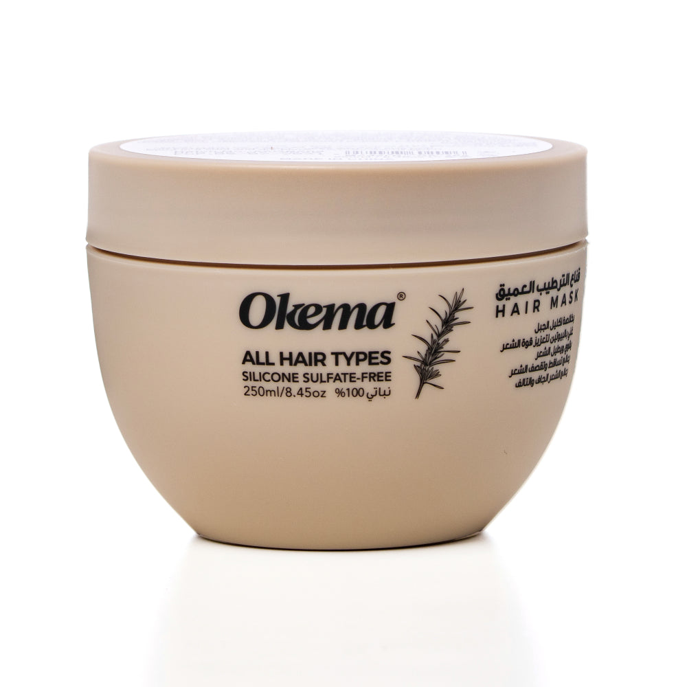 Okema hair mask 250ml with rosemary extract