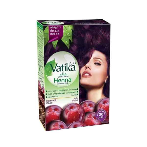Vatika henna hair color 60g 3.16 plum