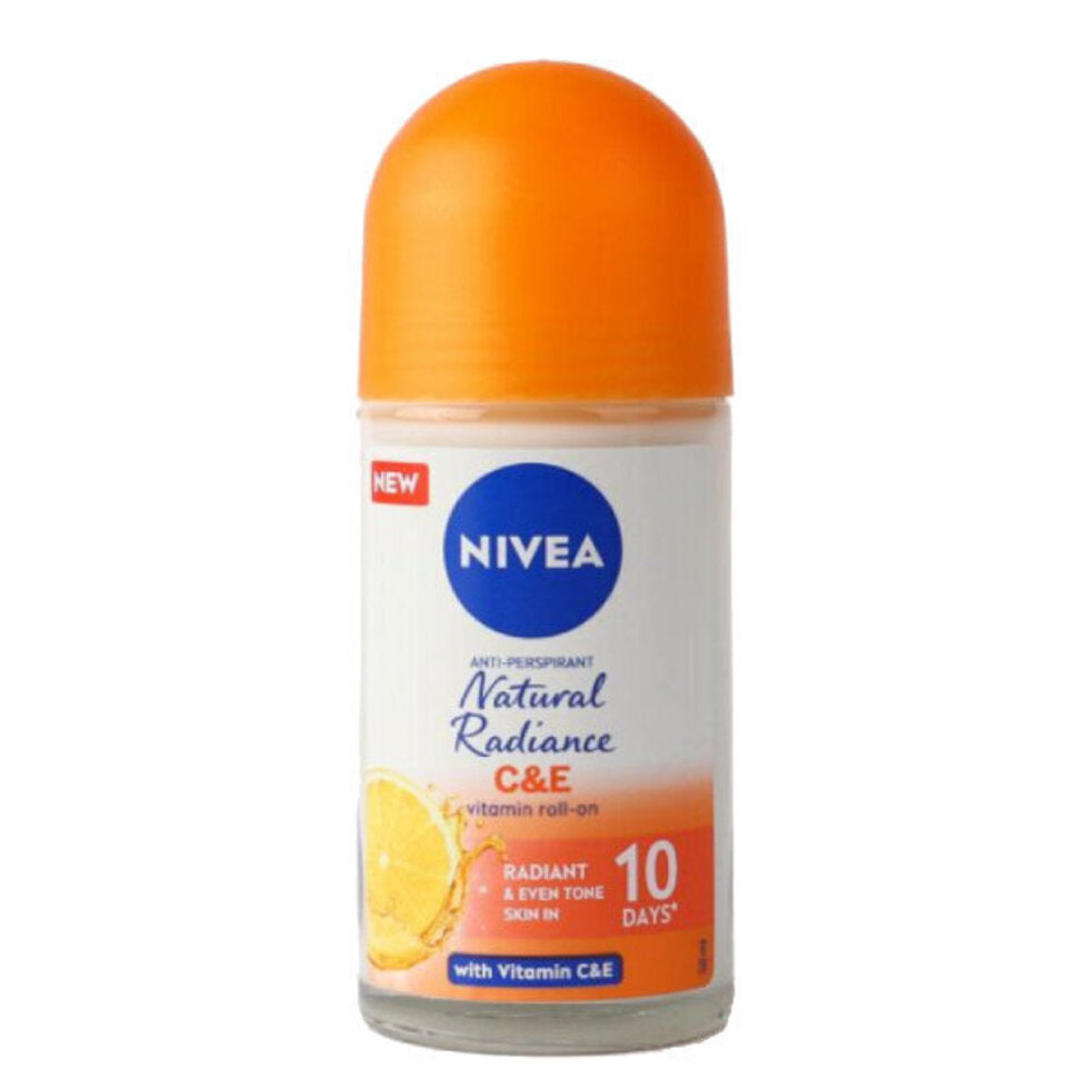 Nivea deodorant roll on 50 ml natural radiance with vitamin c for women