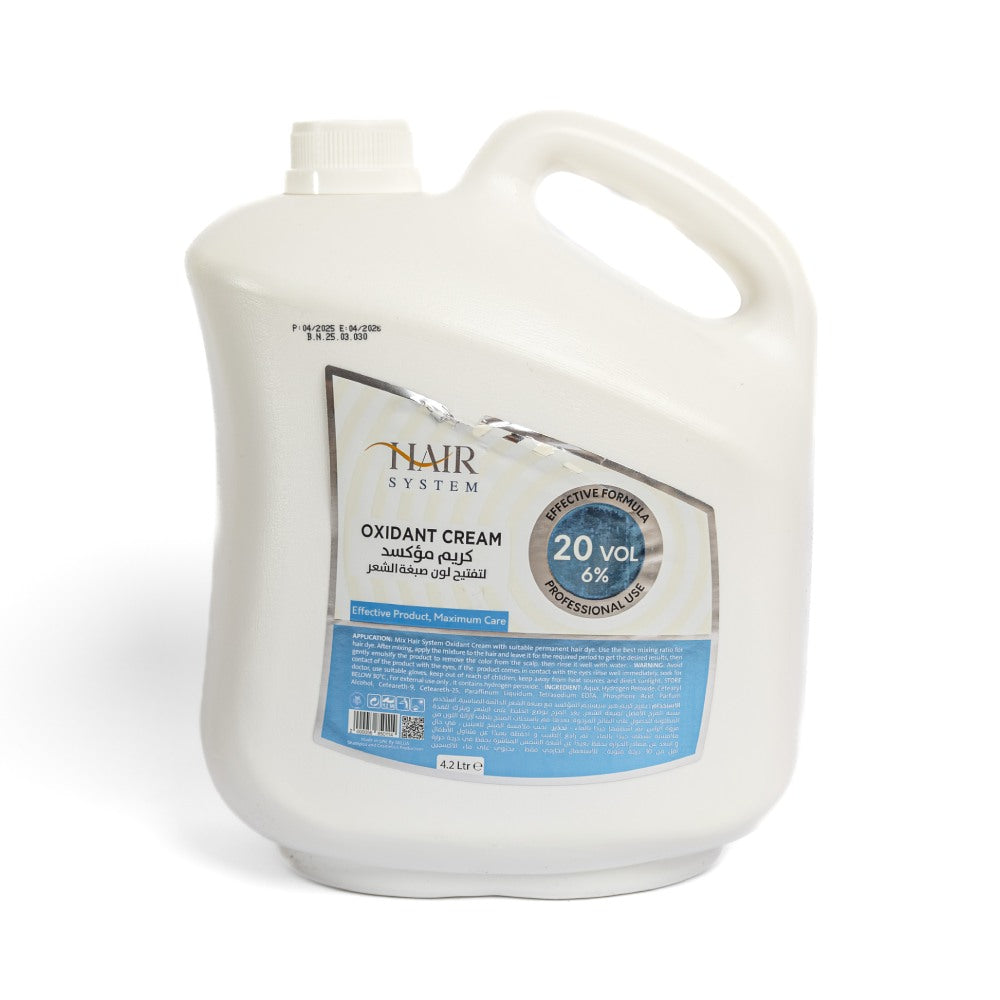Hair system oxydant cream 4.20l 20 vol