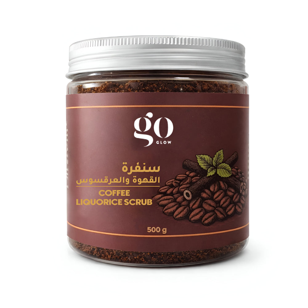Go Glow Face & Body Scrub 500g Coffee And Licorice