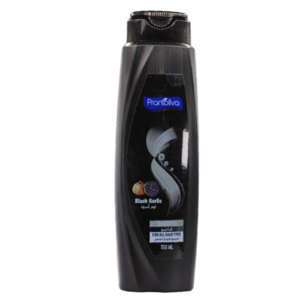 Prantoliva hair shampoo 750ml black garlic