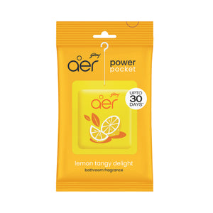 Godrej home freshener 10g aer power pocket lemon tangy delight