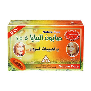 Pure skin bar soap 135g babaya and black seed 5 in 1