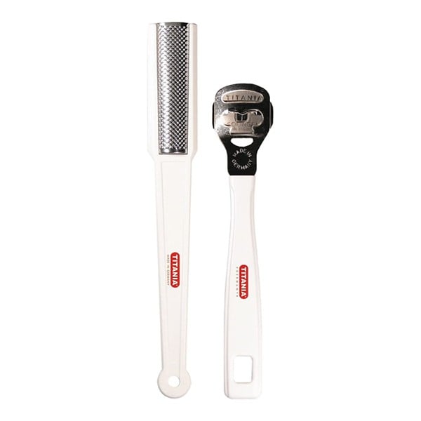 Titania foot care accessories 3045 rubber and scraper for dead skin m