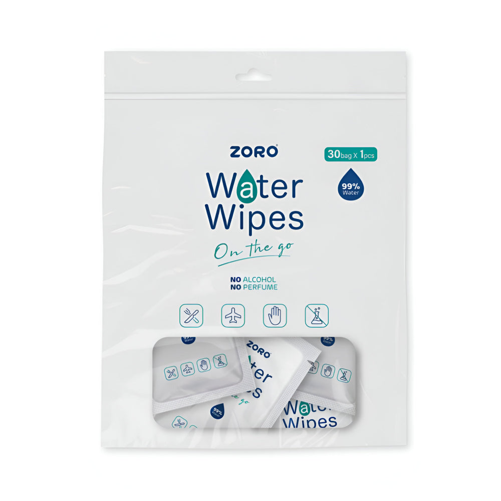 Zoro Wet Wipes Bag 1 × 30 Wipe Sachets