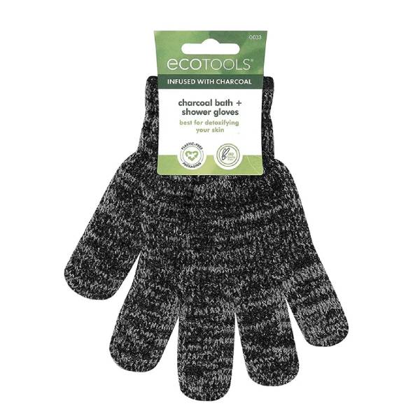 Eco tools lufa gloves 21003300 with charcoal