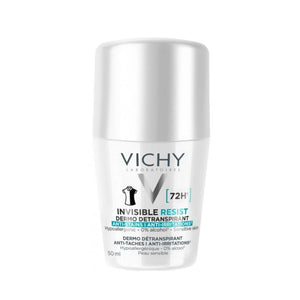 Vichy Invisible Resist 72H Deodorant Roll-On for Women – 50ml