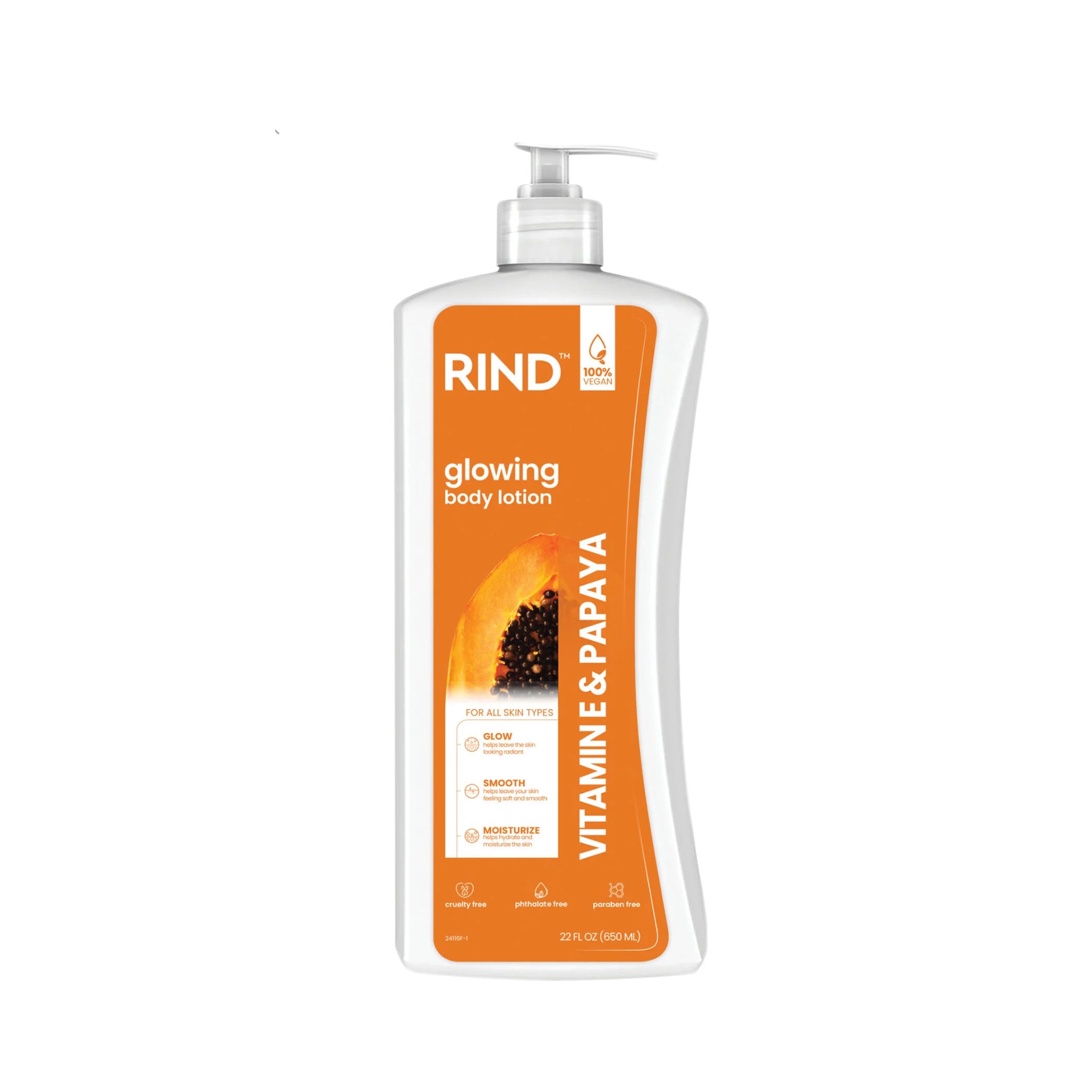 RIND Body Lotion – Hydrating Daily Moisturizer for All Skin Types, 650 ml