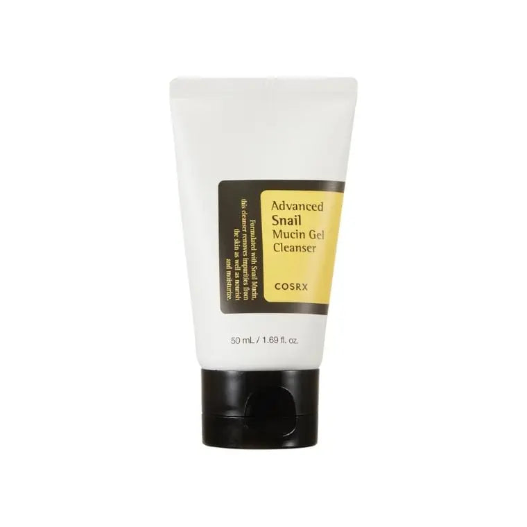 Cosrx gel cleanser 50ml advanced snail mucin