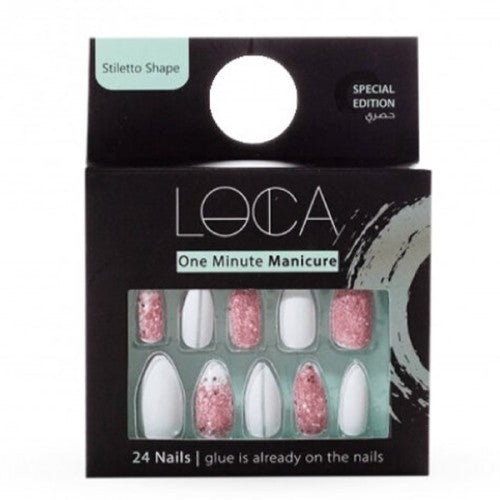 Loca nails s2 stiletto shape