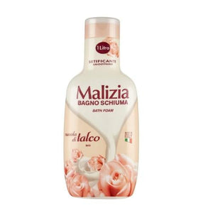 Malizia Foaming Bath 1000ml Nuvola Talco Talc v2