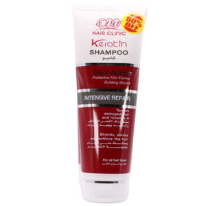 Ekeratin hair shampoo 230ml dual action 50% off
