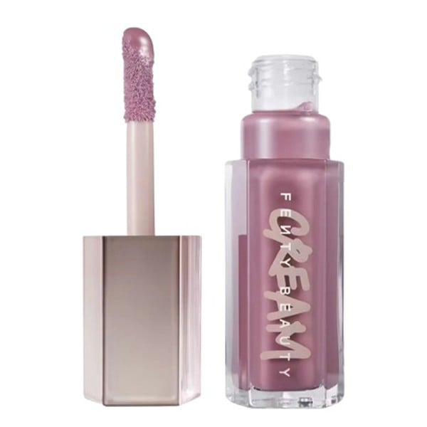 Fenty beauty gloss and lip plumper 01 bomb cream mauve waves