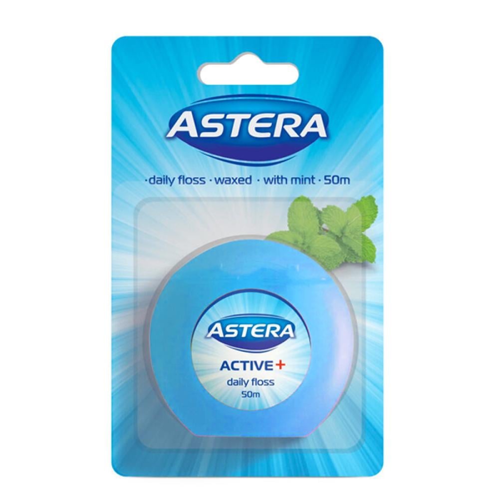 Astera dental floss 50m with mint