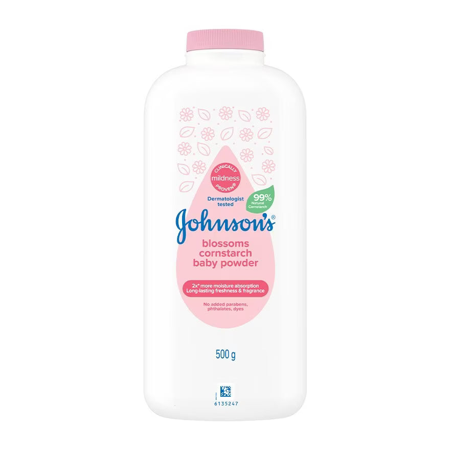 Johnson's baby blossoms powder 500g pink