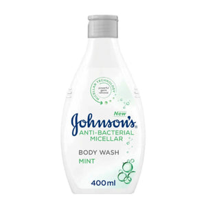 Johnson's body wash 400ml antibacterial with mint
