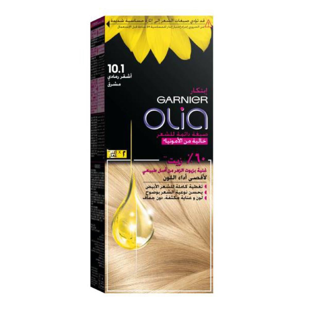 Garnier ammonia free hair color olia 10.1 bright ash blonde