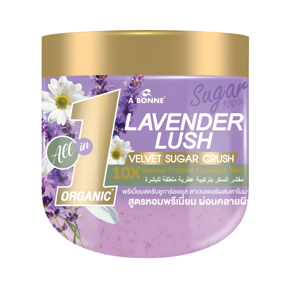 A Bonne Sugar Scrub 600g Lavender Lush