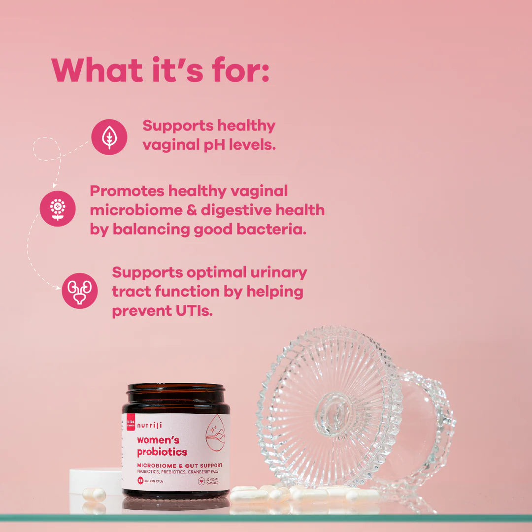 Nutrili Women Probiotics 55 Billion CFUs 30 capsules