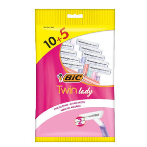 Bic razor for women twin lady 10+5