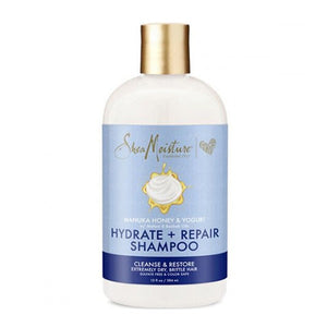 Shea moisture hair shampoo 384ml moisturizing and treatment with manuka honey, yogurt, and shea butter extracts v2