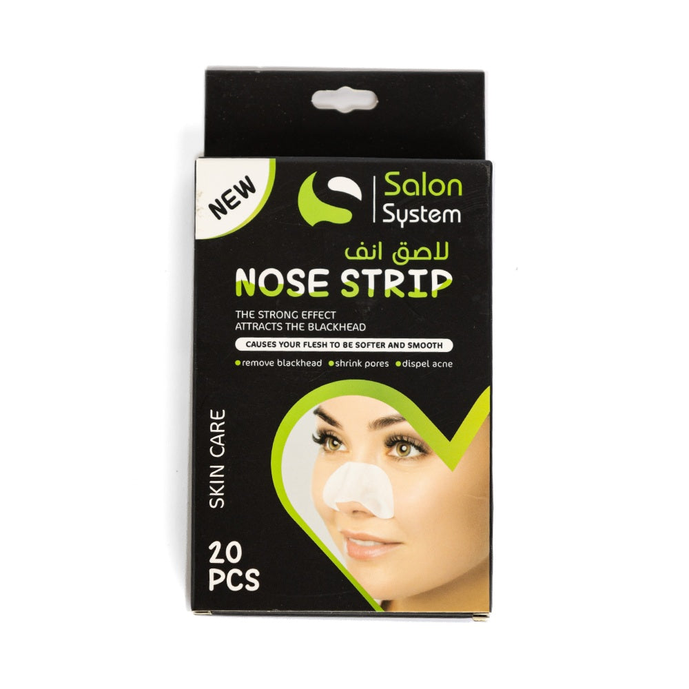Salon system nose strips 20pc to remove impurities and oils