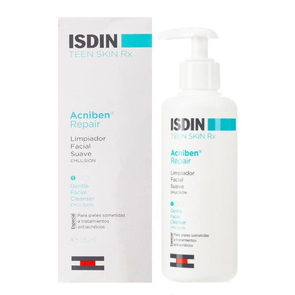 Isdin face wash 180ml acniben acne rx for cleansing the skin