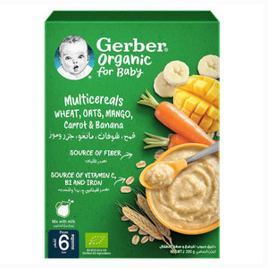 GERBER Bio Mango ct Whe Oat Gofb 200 GM