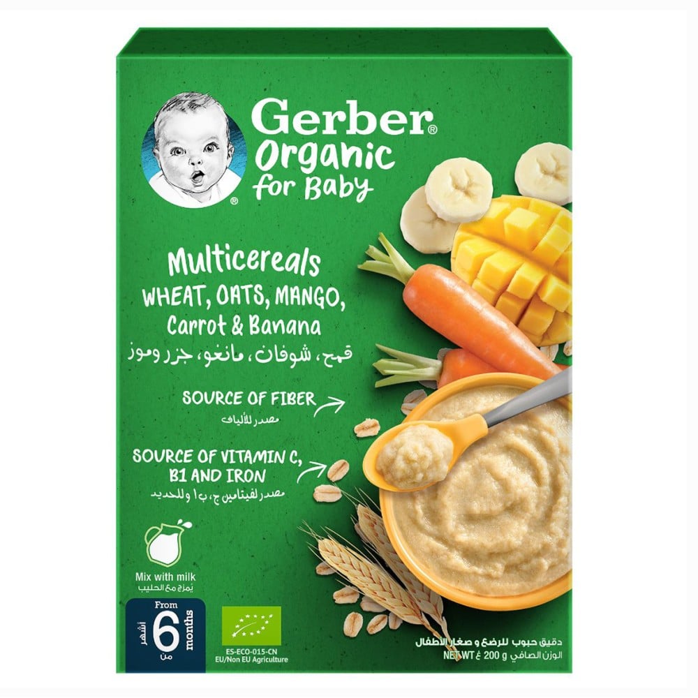 GERBER Bio Mango ct Whe Oat Gofb 200 GM