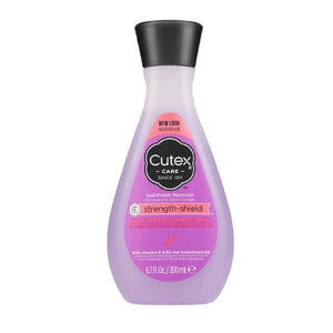Cutex nail polish remover liquid 200ml strength shield