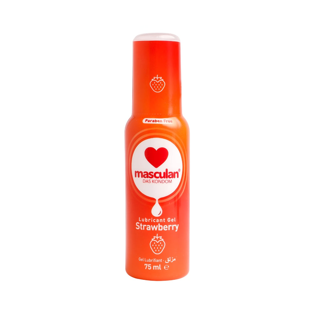 Masculan Lubricant Gel 75ml Strawberry v2