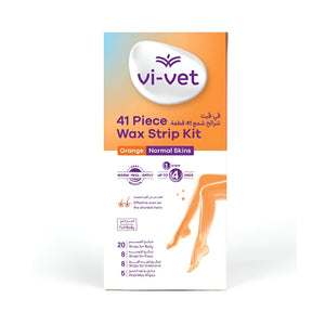 Vi-Vet Hair Removal Strips 41pc For Normal Skin