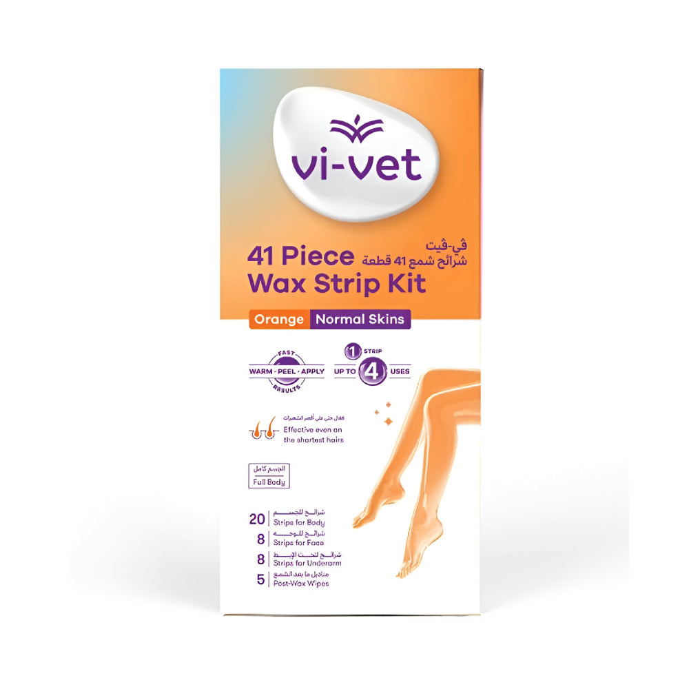 Vi-Vet Hair Removal Strips 41pc For Normal Skin