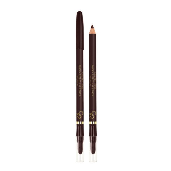 Golden rose eyeliner smoky pencil dark brawn