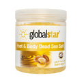 Global star dead sea salts for body and feet  1kg with gold and argan oil