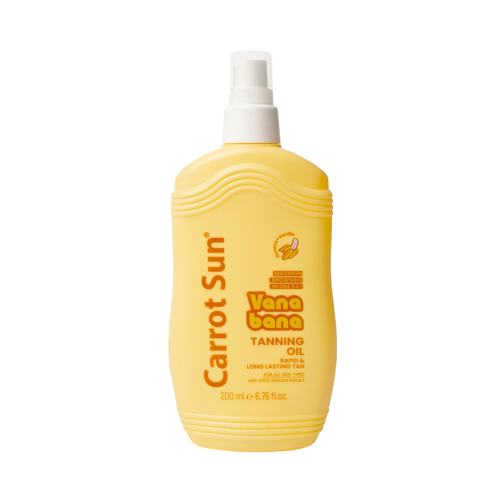 Carrot Sun Tanning Oil Spray 200ml Vanabana