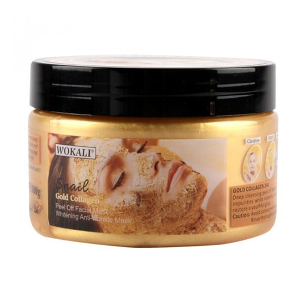 Wokali face mask 300ml with collagen and gold