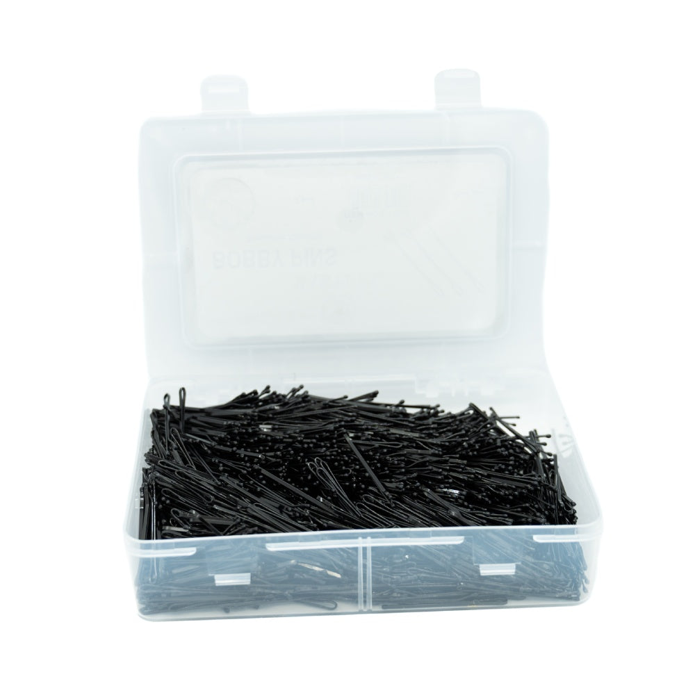 Pasteel hair bins black medium