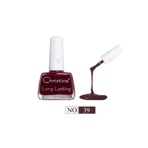 Christine nail polish long lasting 39