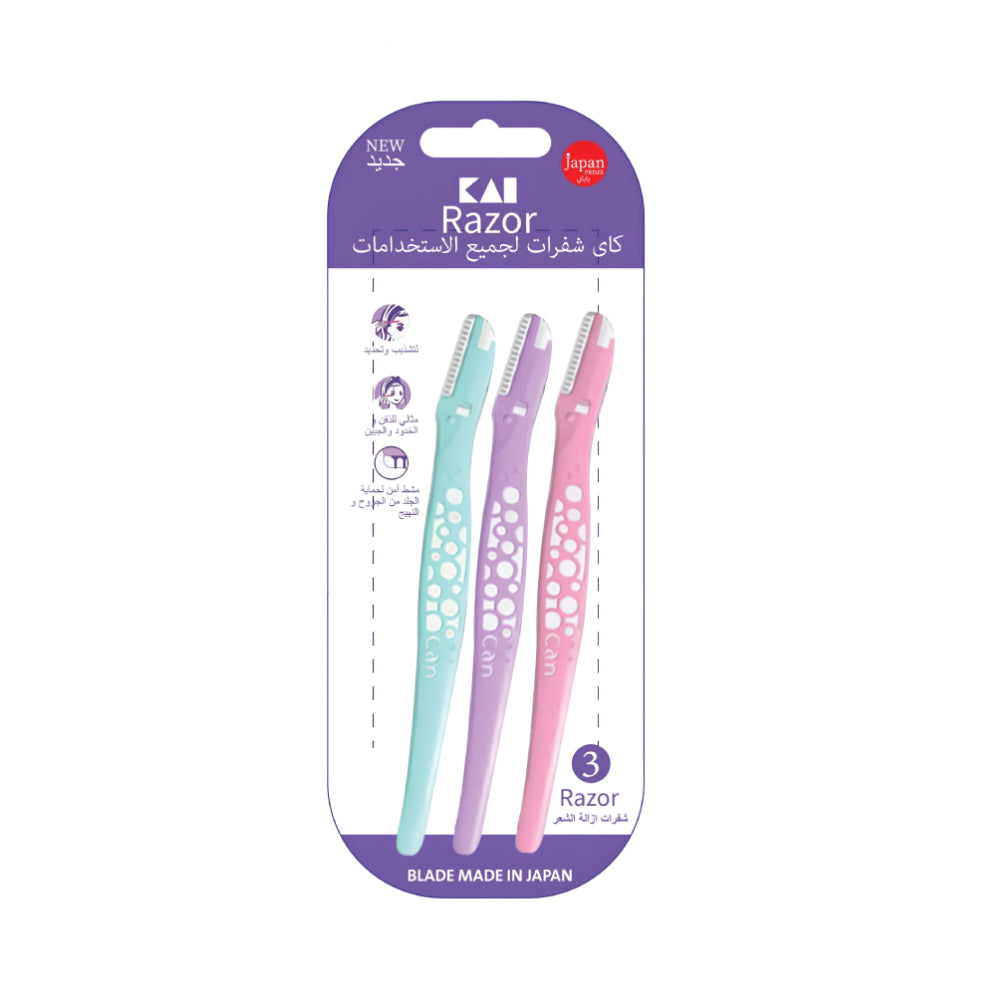 Kai Razor for Women 3blades For All Uses