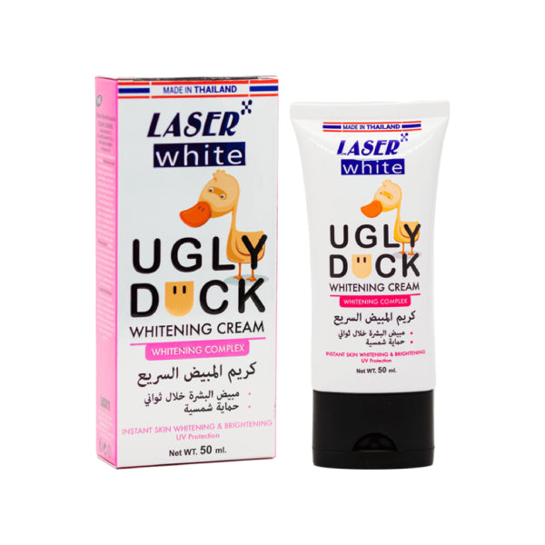 Laser white whitening cream 50ml instant ugly duck +sun protection v2