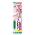 Signal toothbrush soft pinl salt 1+1 free