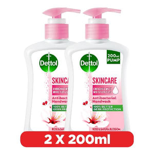 Dettol Hand Wash 200ml Skin Care 2@ 25% Off