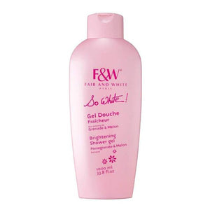 Fair & white shower gel 1000ml so white with pomegranate and watermelon