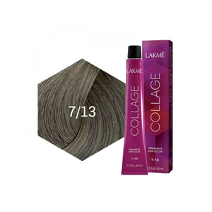 Lakme hair color 60ml collage 7/13 medium beige blonde