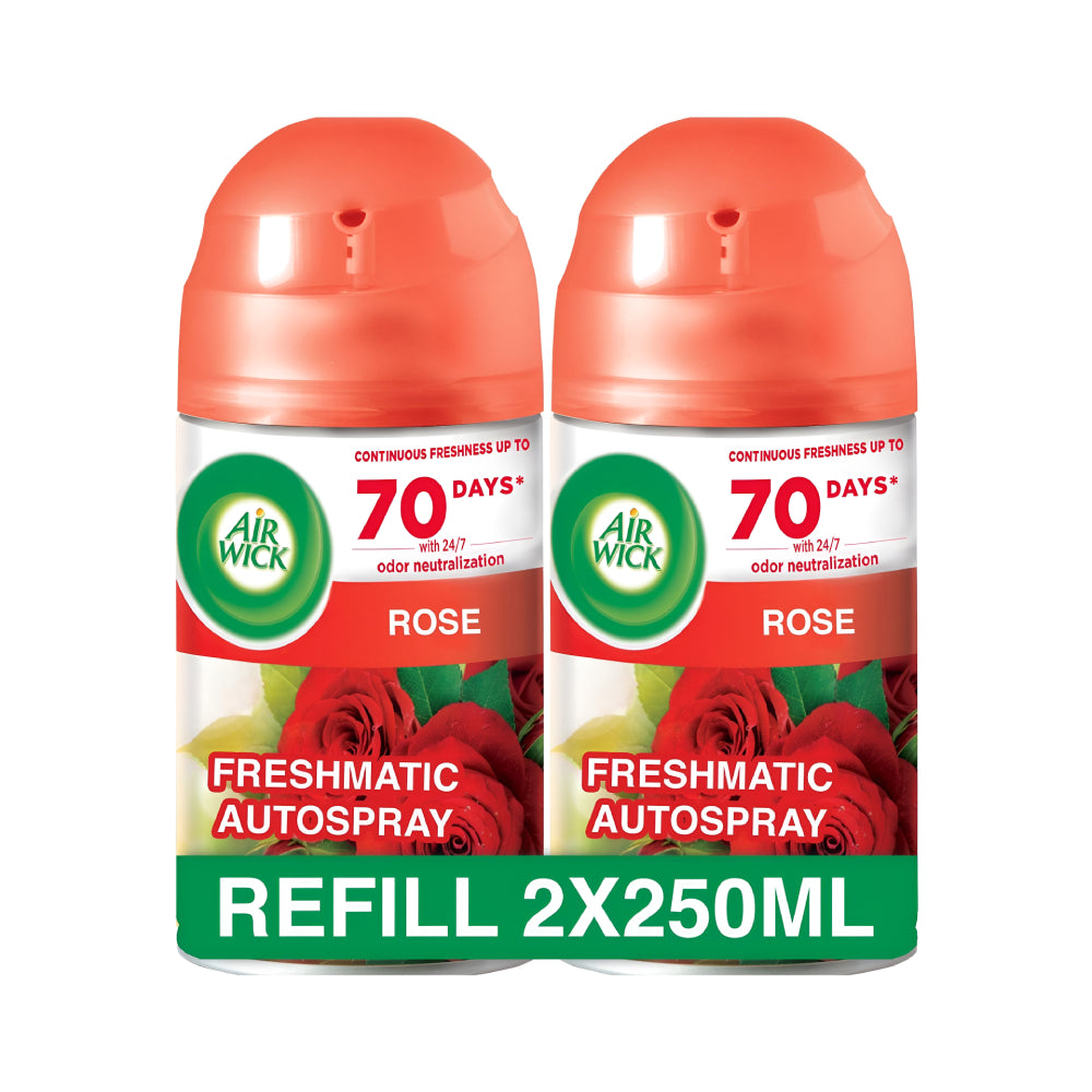 Air-Wick Air Freshener Rose Scent 2 × 250ml